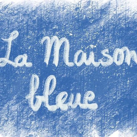 La Maison Bleue Port-en-Bessin-Huppain Eksteriør bilde