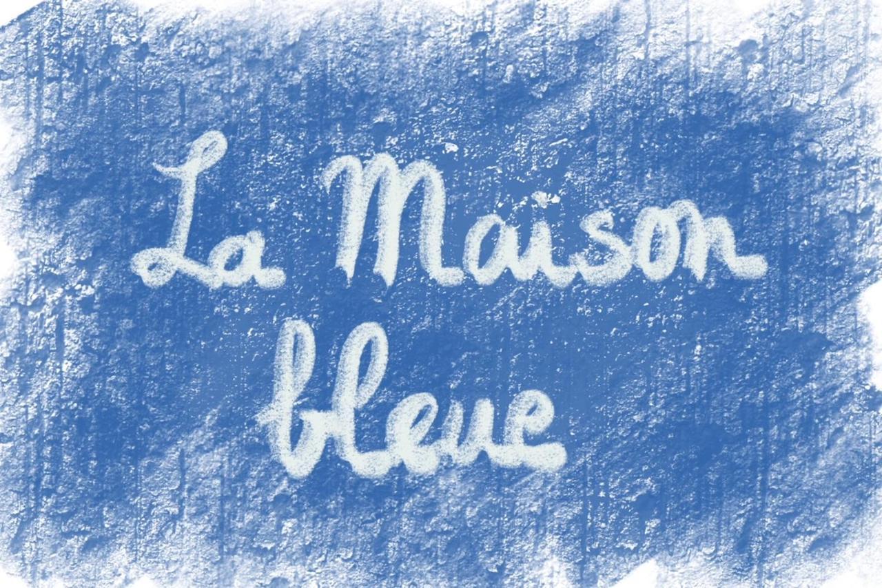 La Maison Bleue Port-en-Bessin-Huppain Eksteriør bilde